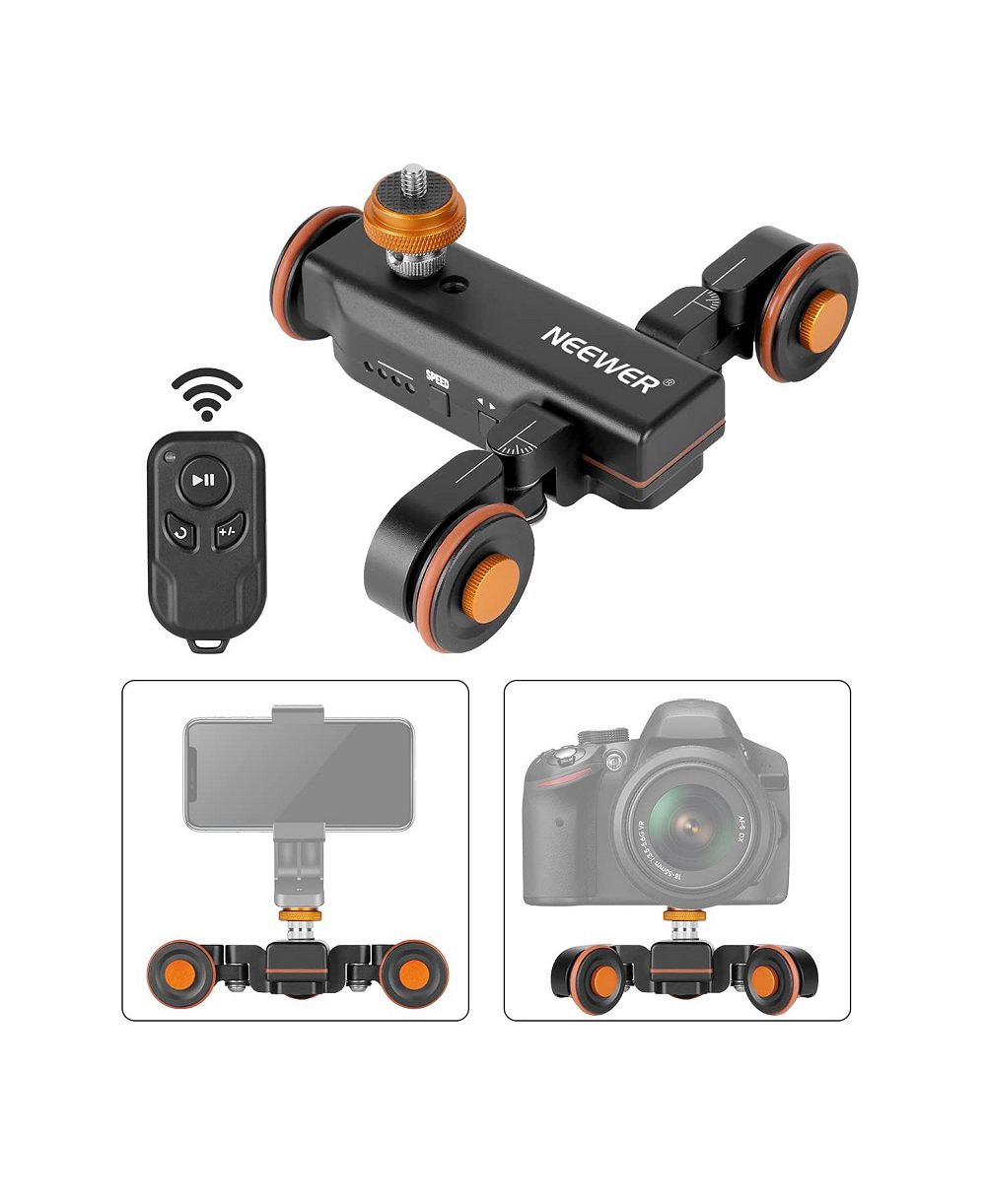 Neewer 3 Wheels Wireless Video Camera Dolly