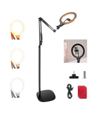 Neewer N44 10W Ring Light with 46-63 Inch Stand and Phone Mount