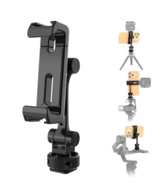 Neewer PA154 Phone Tripod/Camera Mount with Cold Shoe and Three-Axis Adjustment
