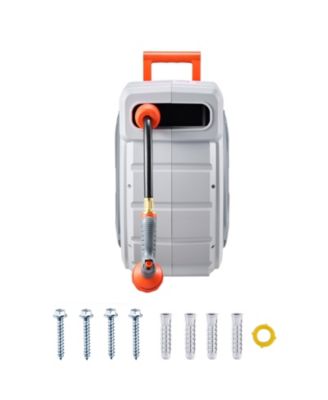 VEVOR Retractable Garden Hose Reel Wall Mounted Garden Hose Reel