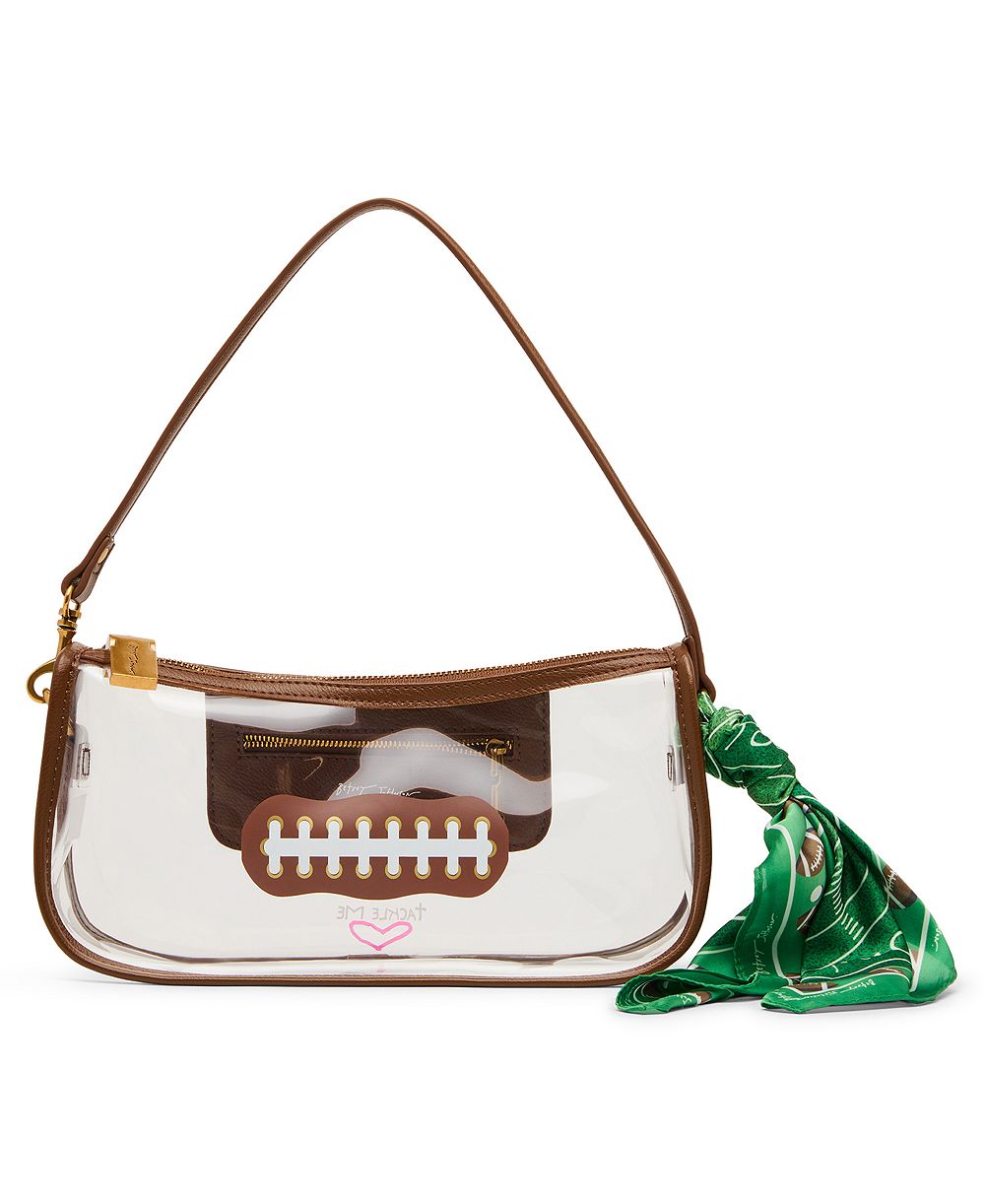 Betsey Johnson сумка через плечо Miss Touchdown Clear Shoulder