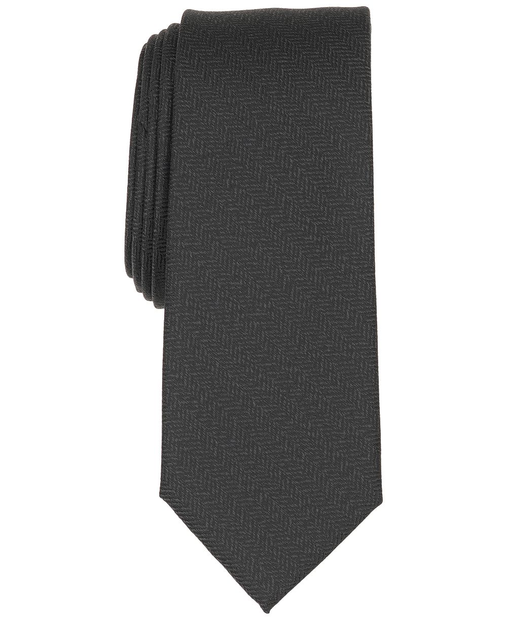 Галстук Bar III Men's Chevron Tonal Solid Pattern