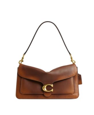 Большая сумка на плечо COACH Tabby Loved из кожи