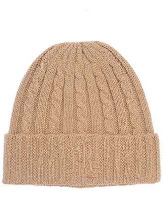 Lauren Ralph Lauren Core Cable Logo Beanie