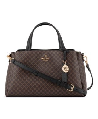 Nine West Luela Large Top Handle Satchel Handbag