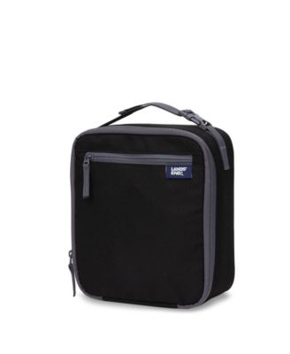 Lands' End Kids Insulated EZ Wipe Solid Lunch Box