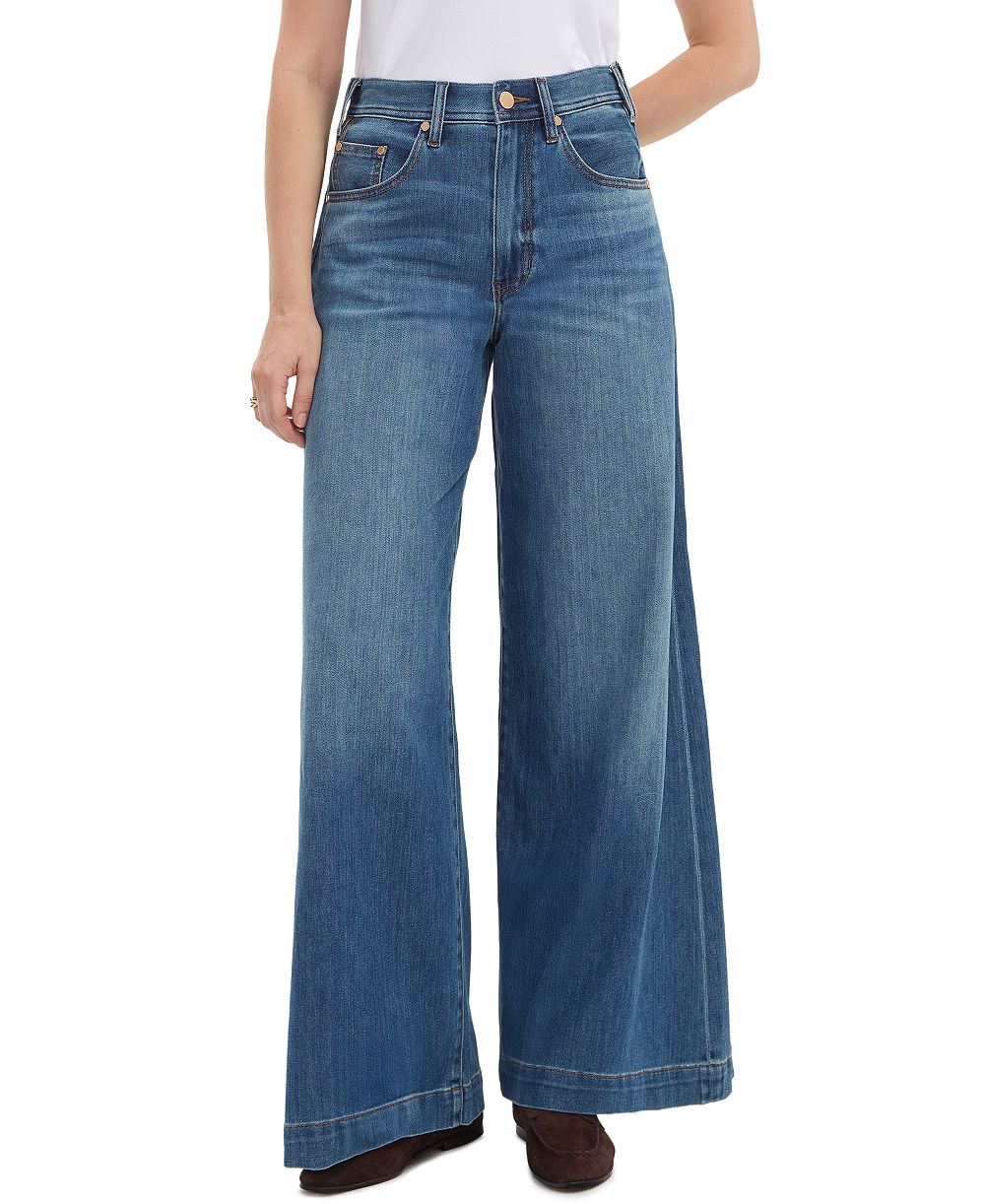 Liverpool Los Angeles Women's High-Rise Wide-Leg Relaxed Denim Jeans