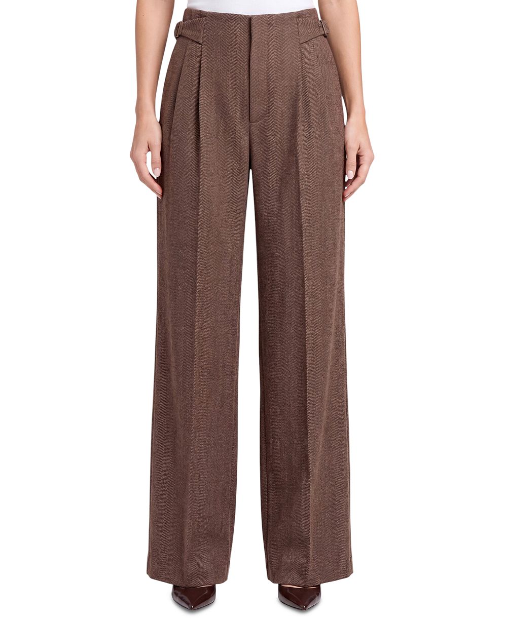 Liverpool Los Angeles Women's High-Rise Pleated Wide-Leg Trouser