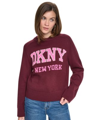 DKNY Jeans женский свитер с рукавами-колоколами и регланом