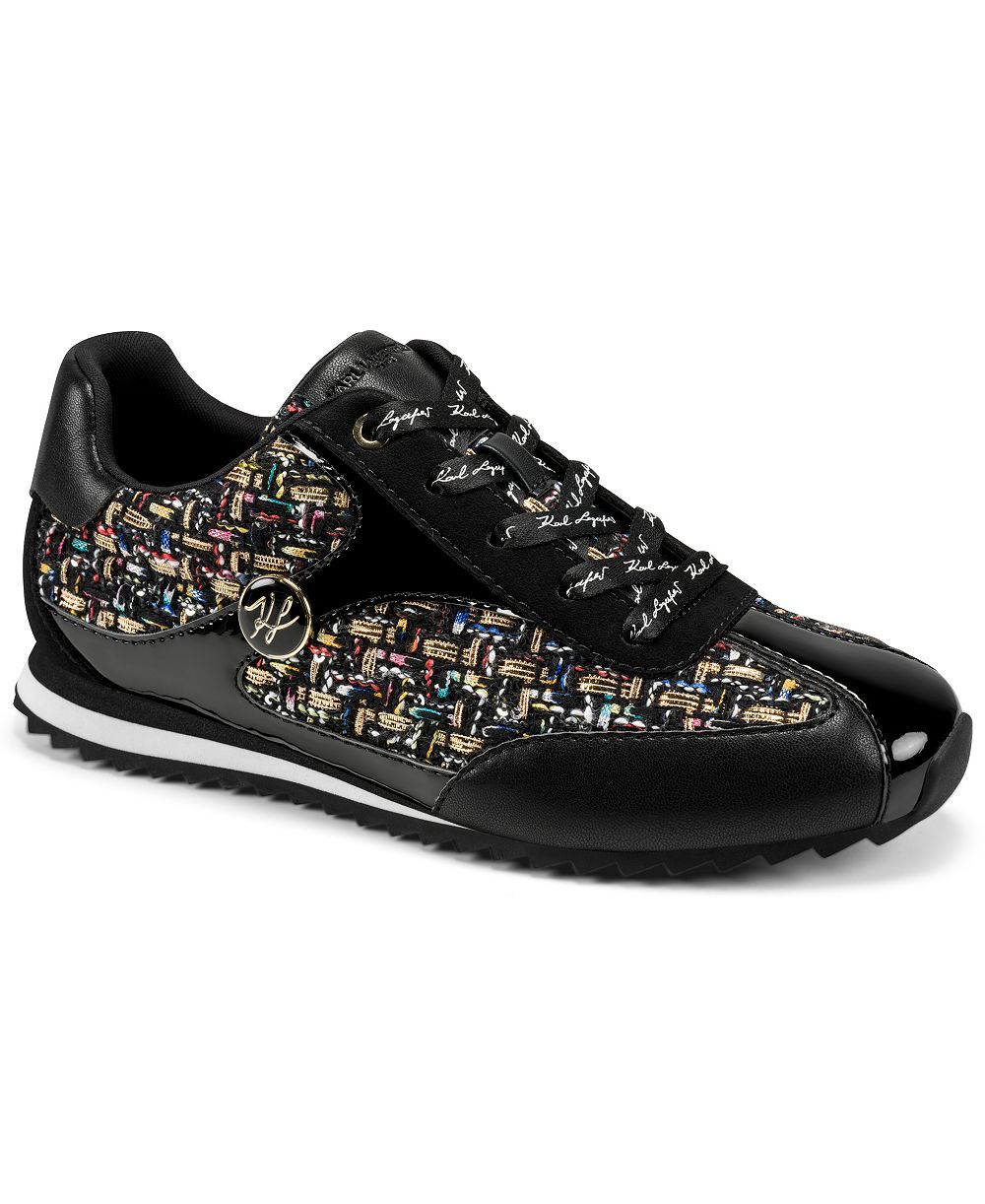 KARL LAGERFELD PARIS женские кроссовки dad sneakers с металлическим логотипом Arwen
