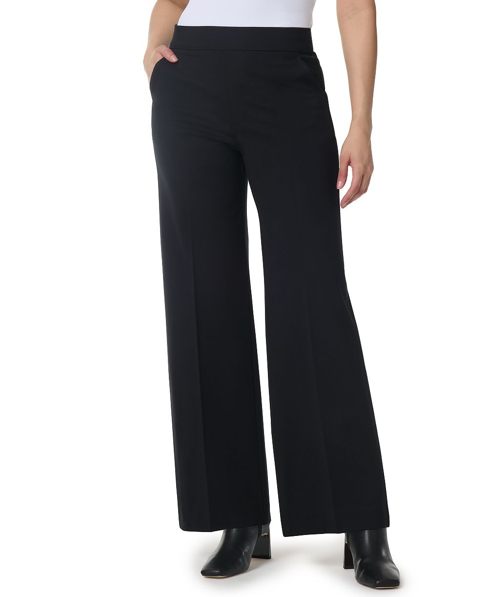 Gloria Vanderbilt Women's High-Rise Wide-Leg Pull-On Trousers