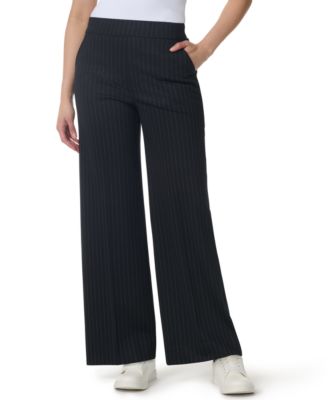 Gloria Vanderbilt Women's High-Rise Wide-Leg Ponte Pants