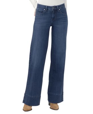Silver Jeans Co. женские широкие джинсы с средней посадкой Suki