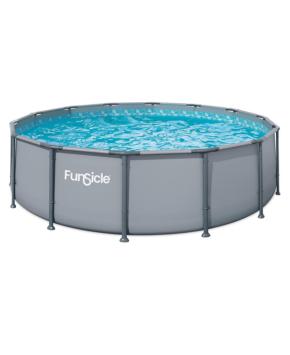 Надувной бассейн Funsicle Oasis Round Above Ground 14' x 42"
