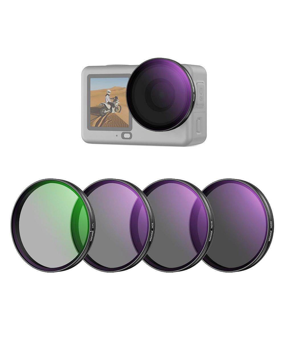 Neewer ND8 CPL/ND8 Camera Lens Accessory Compatible with Select DJI Osmo Action Models