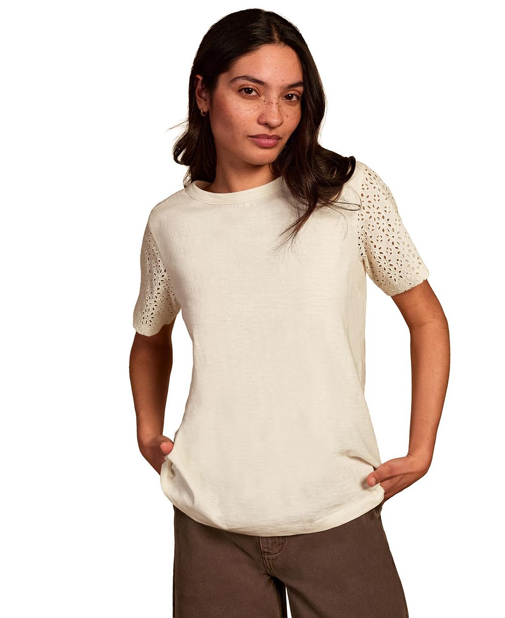 Celtic & Co. Женский T-Shirt Jersey with Eyelet Sleeve