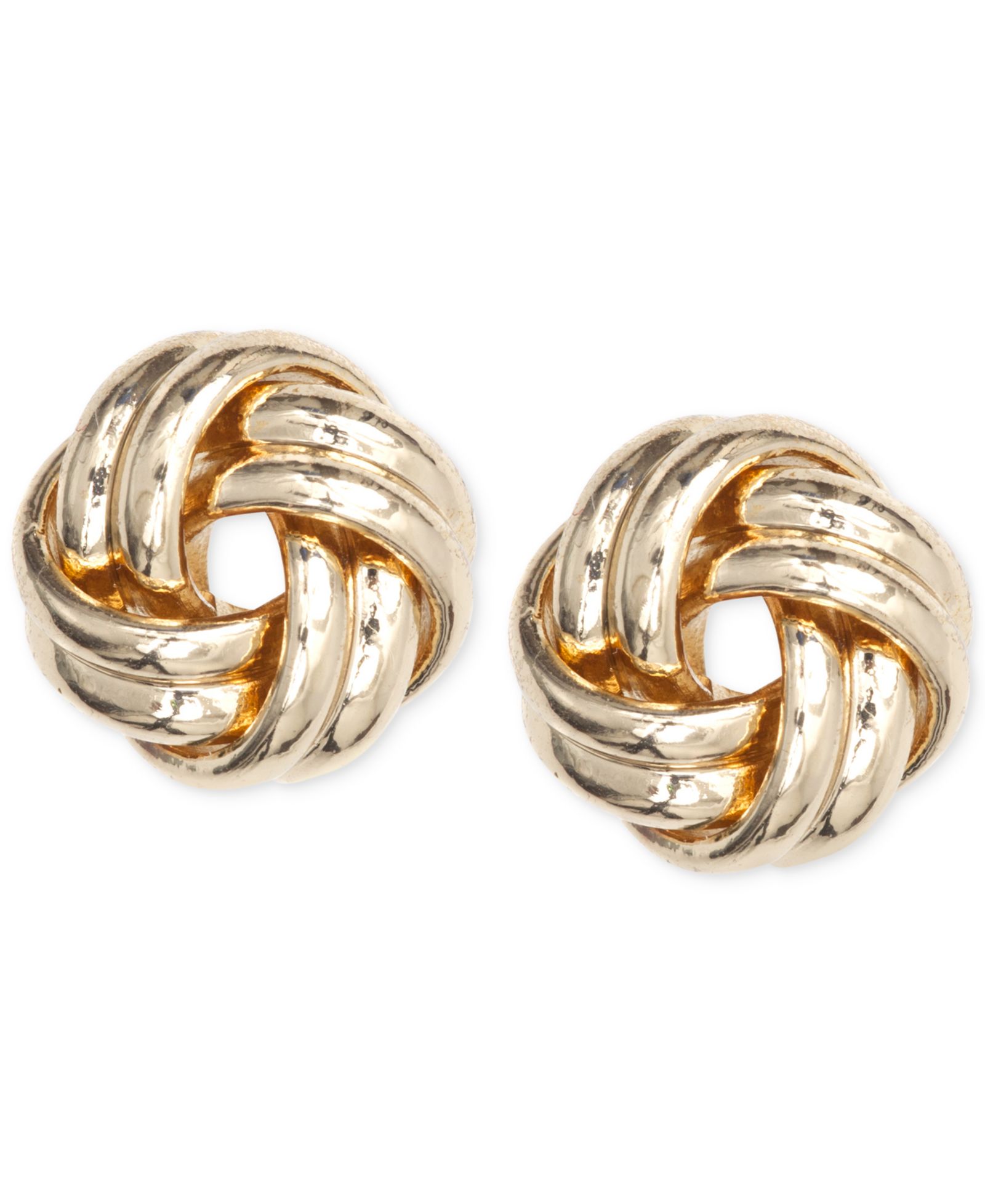 Anne Klein серьги-гвоздики Knot