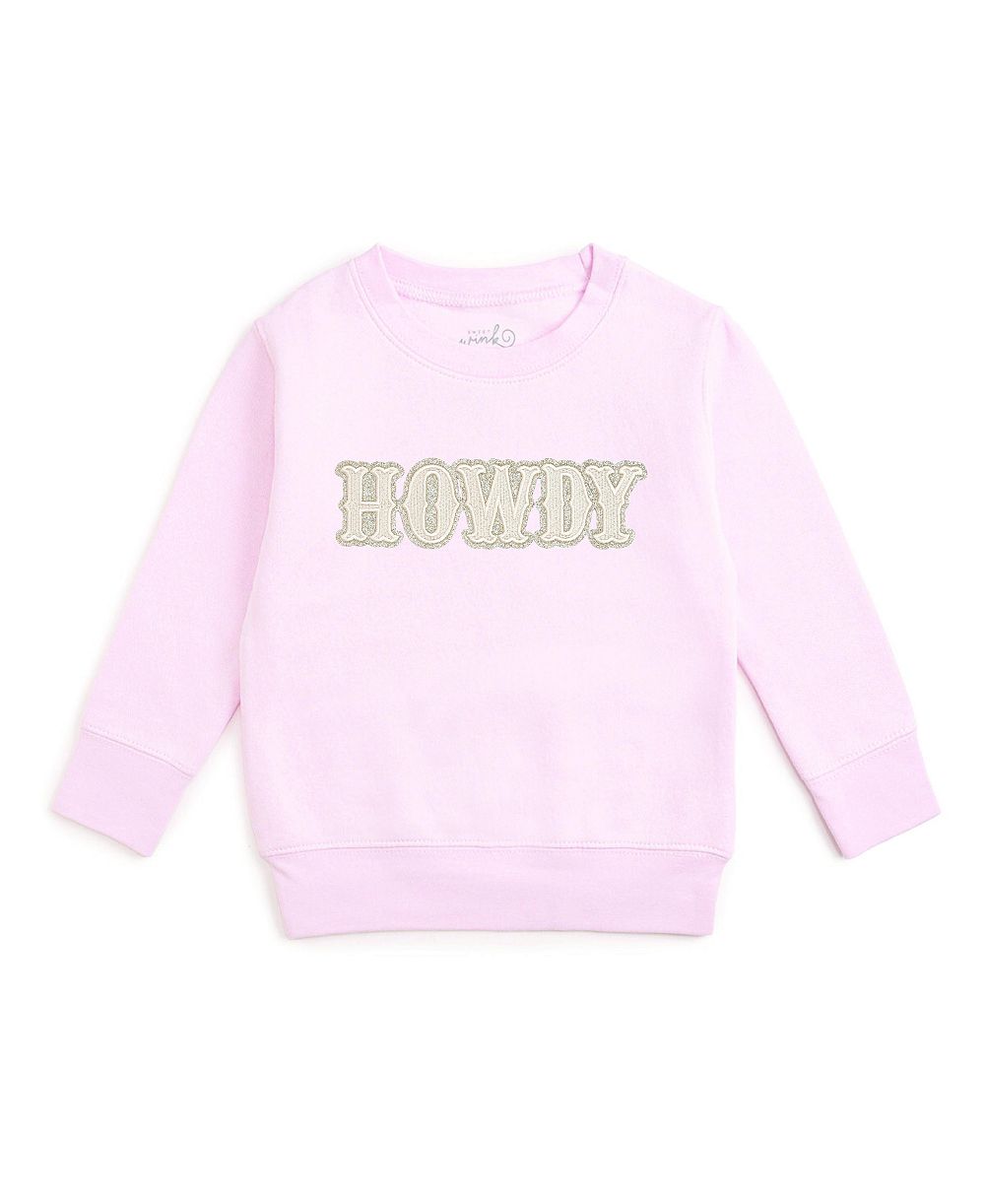 Свитшот Sweet Wink Girl's Howdy Patch Western