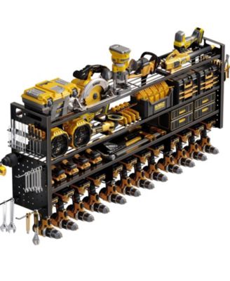 XDOVET Power Tool Organizer Wall Mount Drill Holder