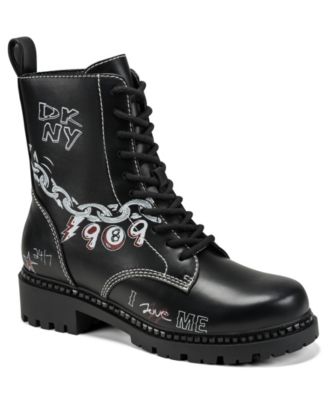 Женские ботильоны DKNY Rixie на шнуровке с подвесками