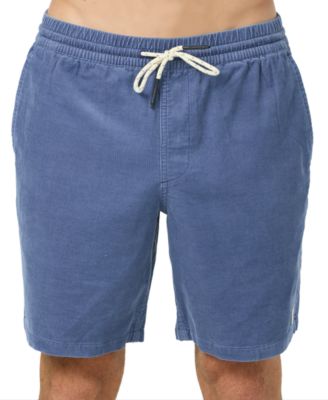 O'Neill Men's Cord 18 Corduroy Regular-Fit Elastic-Waist Shorts, 8" Inseam