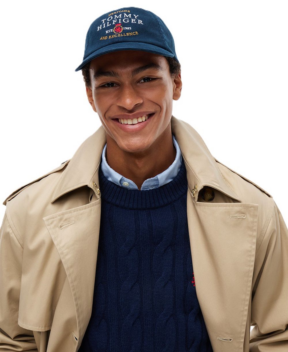 Tommy Hilfiger Men's American Icons Embroidered Adjustable Baseball Cap, Macy’s Exclusive