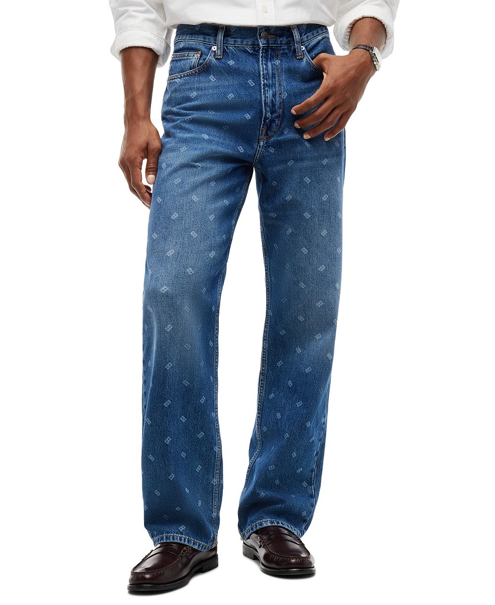 Tommy Hilfiger Men's American Icons Straight-Leg Relaxed-Fit Jeans, Macy’s Exclusive