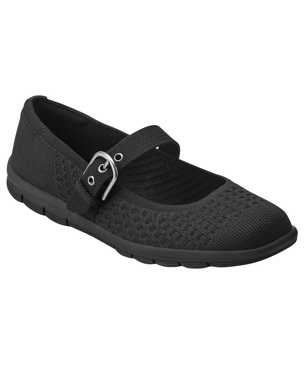 Easy Spirit Women's Roana Mary Jane Knit Ballet Flats