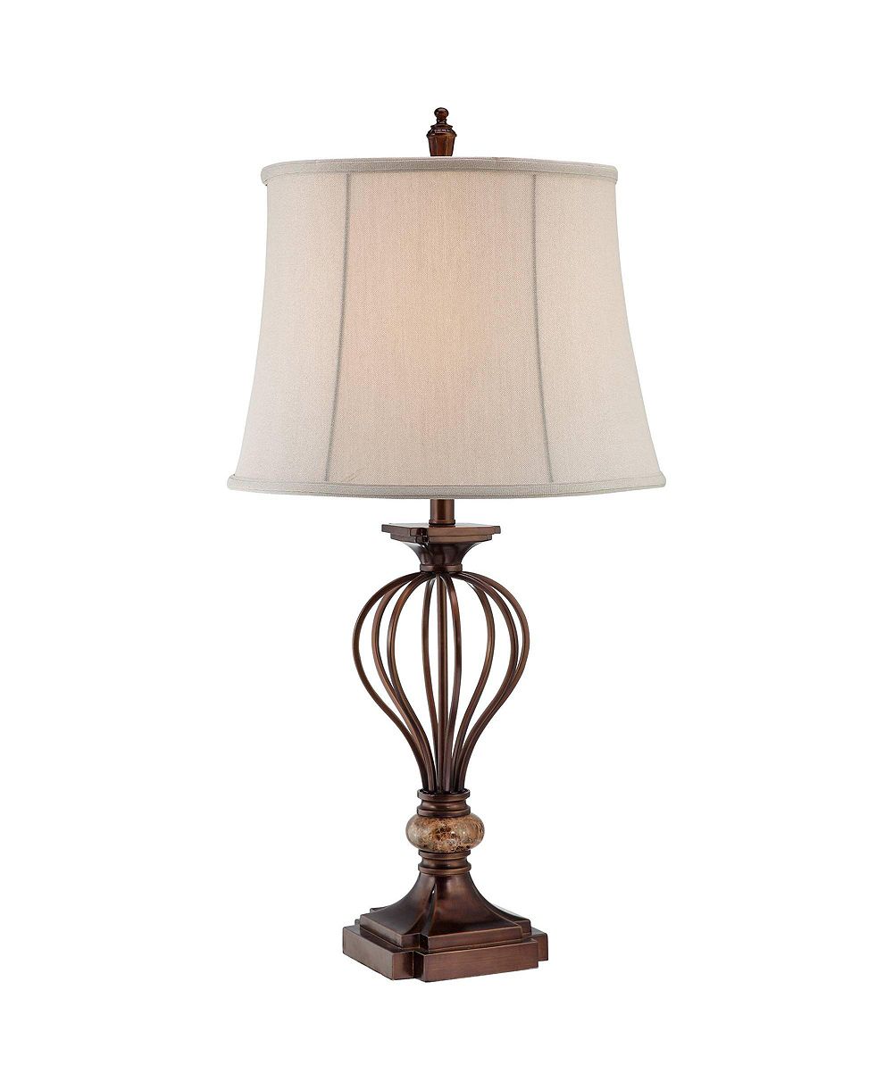 Настольная лампа Kathy Ireland Villa Roma Traditional Dark Bronze