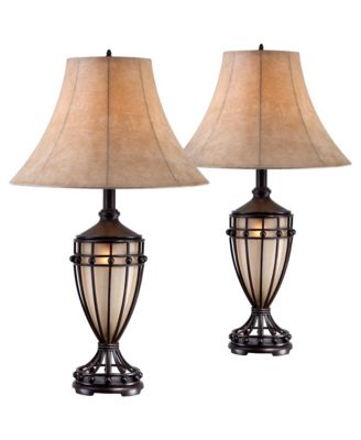 Настольная лампа Franklin Iron Works Traditional, Set of 2