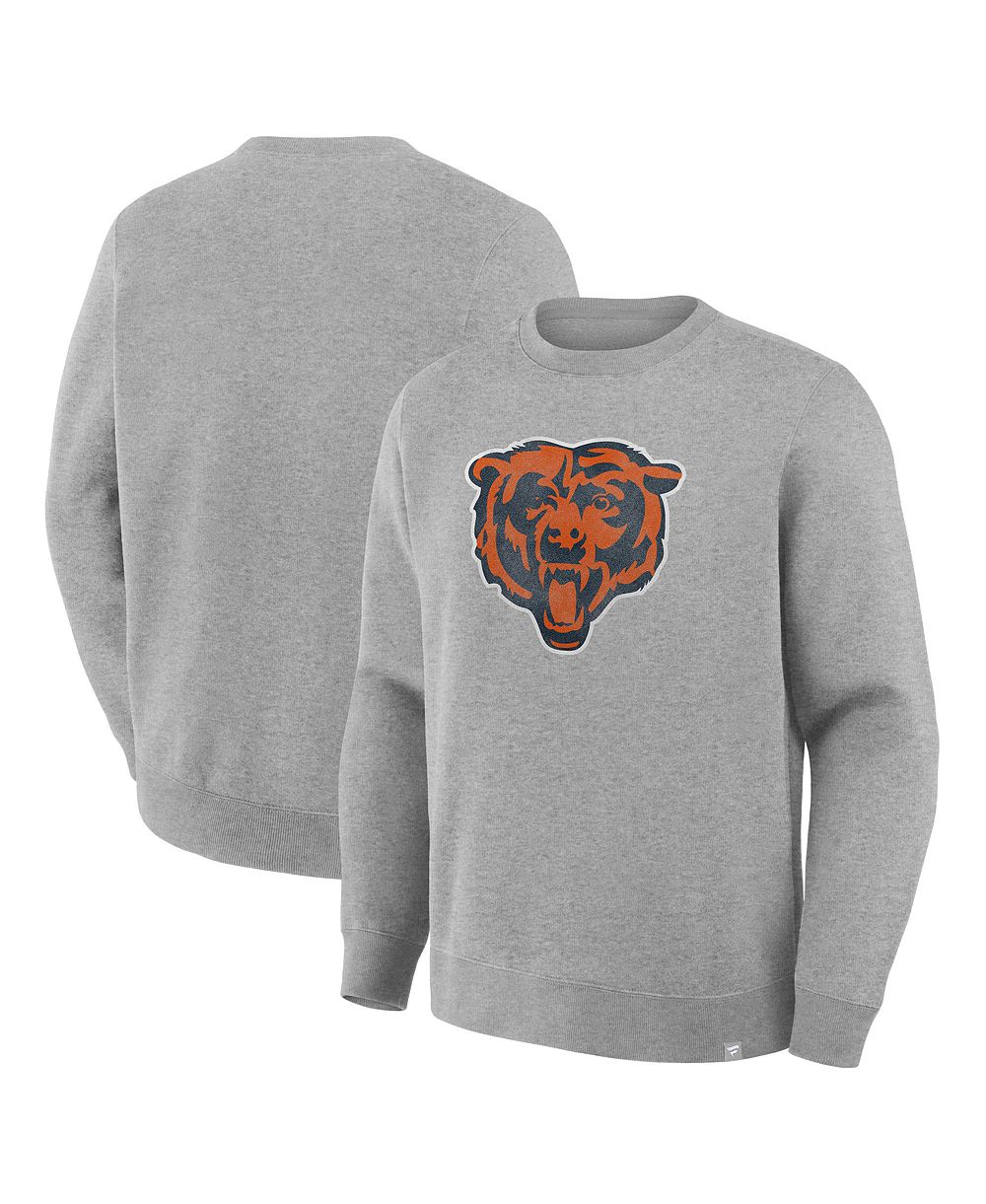 Мужская толстовка Fanatics Chicago Bears Legacy в цвете Heather Gray
