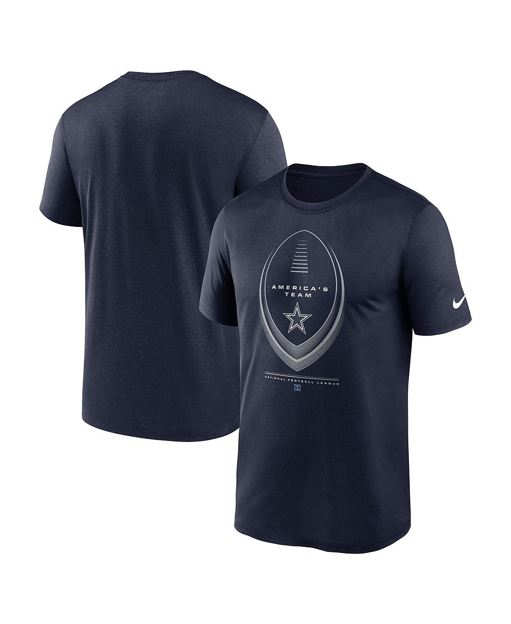 Nike Men's Navy Dallas Cowboys Big & Tall Legend Icon Dri-FIT T-Shirt