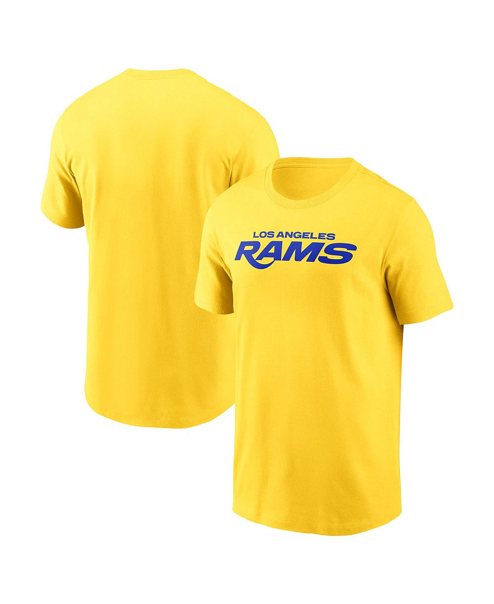 Мужская футболка Nike Los Angeles Rams Primetime Wordmark Essential