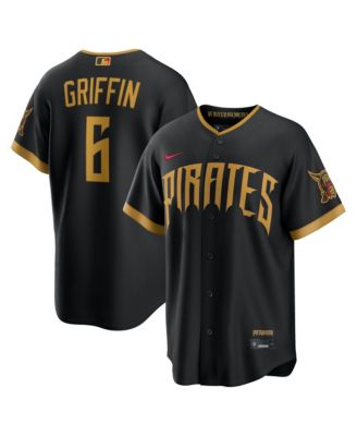 Nike Men's Konnor Griffin Black Pittsburgh Pirates 2026 City Connect Stadium Jersey