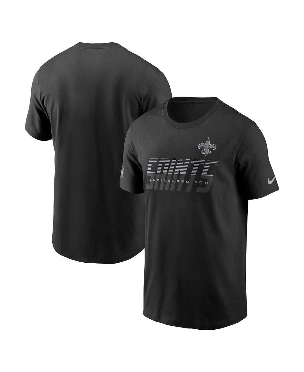 Мужская футболка Nike Black New Orleans Saints Sideline Dri-FIT