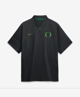 Мужская куртка Nike Black Oregon Ducks 2026 Sideline Short Sleeve Quarter-Zip Coach