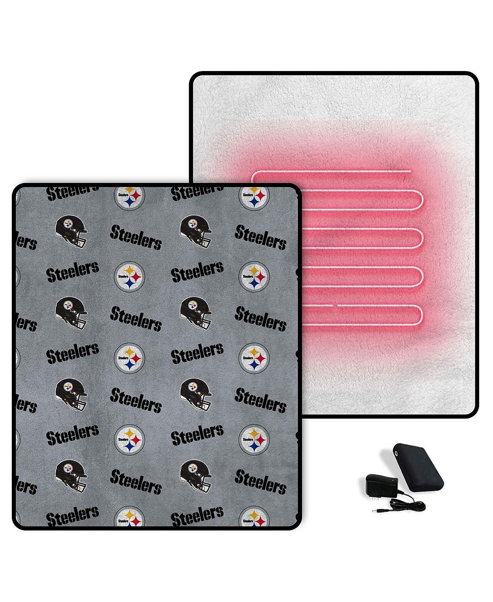 Электрогреющая простыня Pegasus Pittsburgh Steelers Scattered Logos 60" x 70"