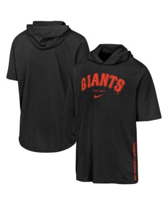 Nike Футболка с капюшоном Dri-FIT для мальчиков и девочек Black San Francisco Giants