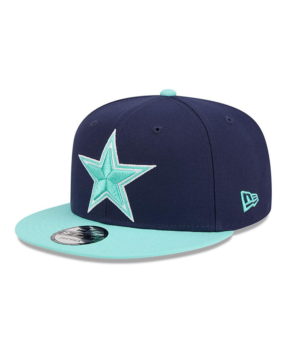 New Era Мужская темно-синяя/светло-голубая кепка Dallas Cowboys 9FIFTY Snapback