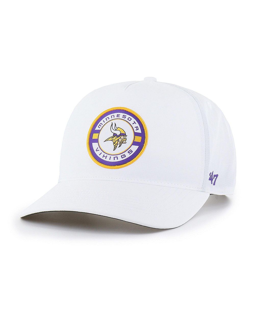 Мужская бейсболка '47 Brand White Minnesota Vikings Strand Adjustable Hitch Hat