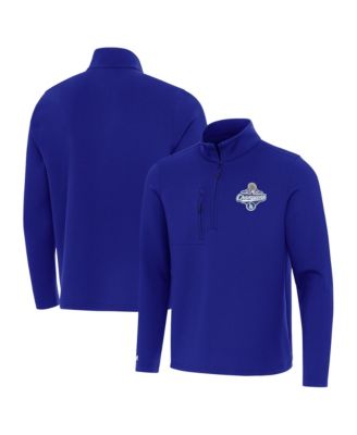 Antigua Men's Royal Los Angeles Dodgers 2025 World Series Insider Quarter-Zip Pullover
