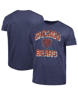 Champion Мужская футболка Chicago Bears Ultimate Tri-Blend, Heather Navy