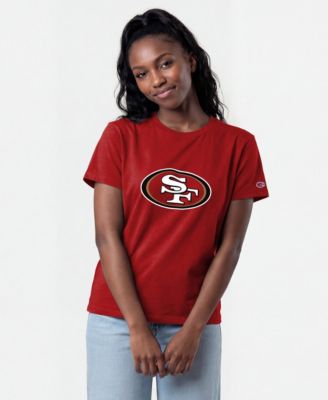 Женская футболка Champion Scarlet San Francisco 49ers Logo