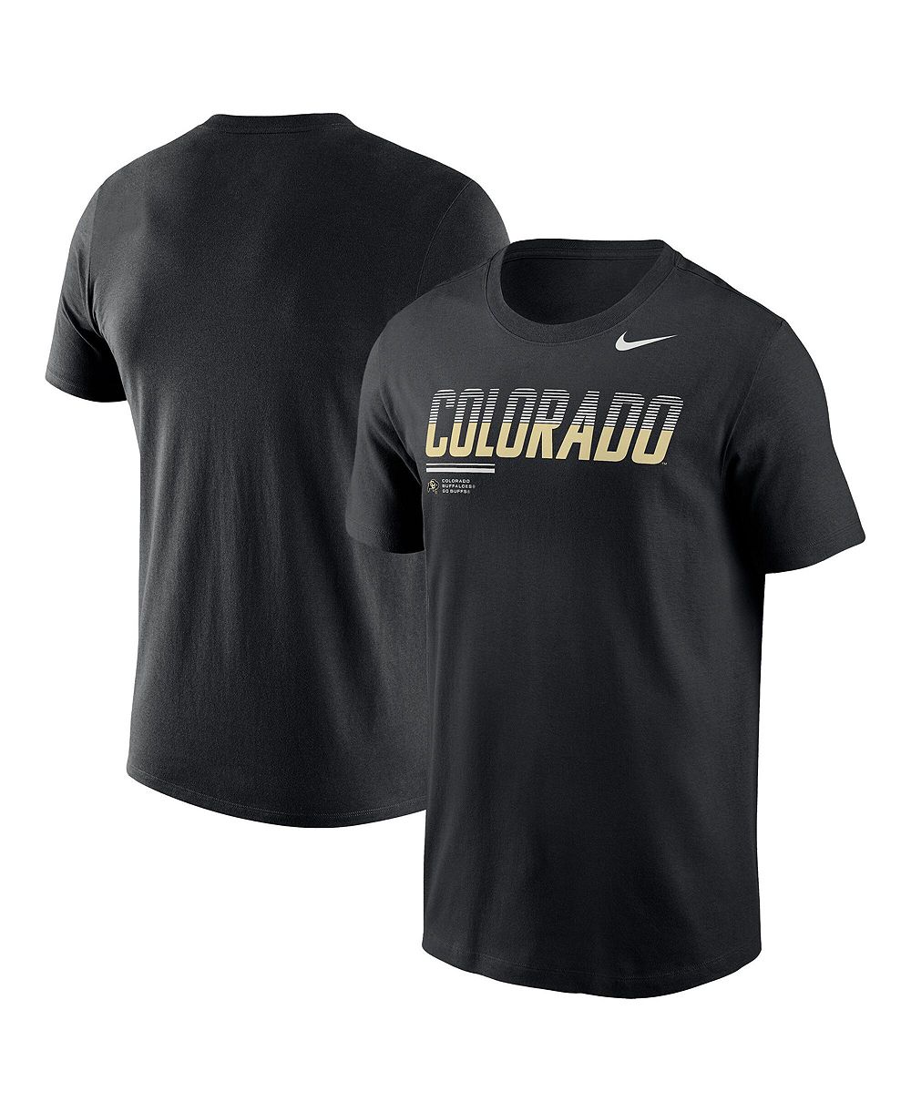 Мужская футболка Nike Black Colorado Buffaloes 2026 Sideline Wordmark Legend Dri-FIT
