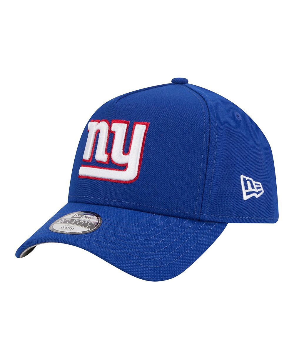 Кепка New Era Big Boys and Girls Royal New York Giants 9FORTY A-Frame Adjustable Hat