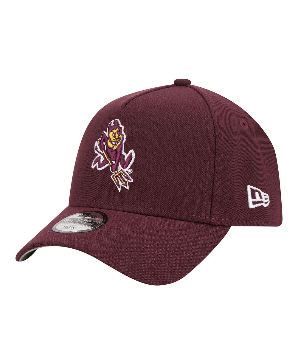 New Era Детская регулируемая кепка 9FORTY A-Frame Arizona State Sun Devils Maroon