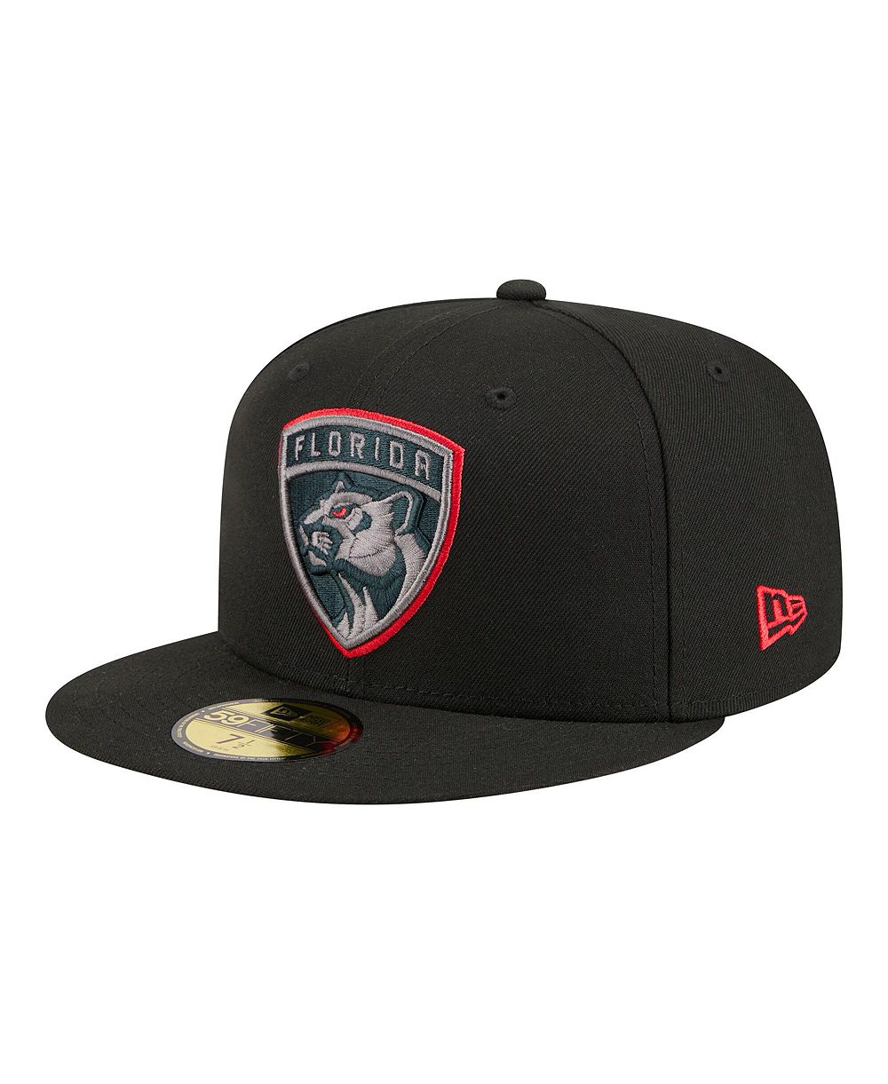 Мужская кепка New Era Black Florida Panthers Color Pop 59FIFTY Fitted Hat