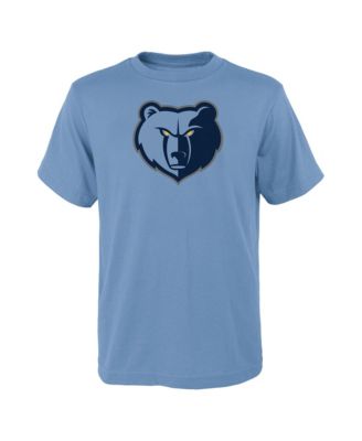 Детская футболка Outerstuff Memphis Grizzlies с основным логотипом, светло-голубая