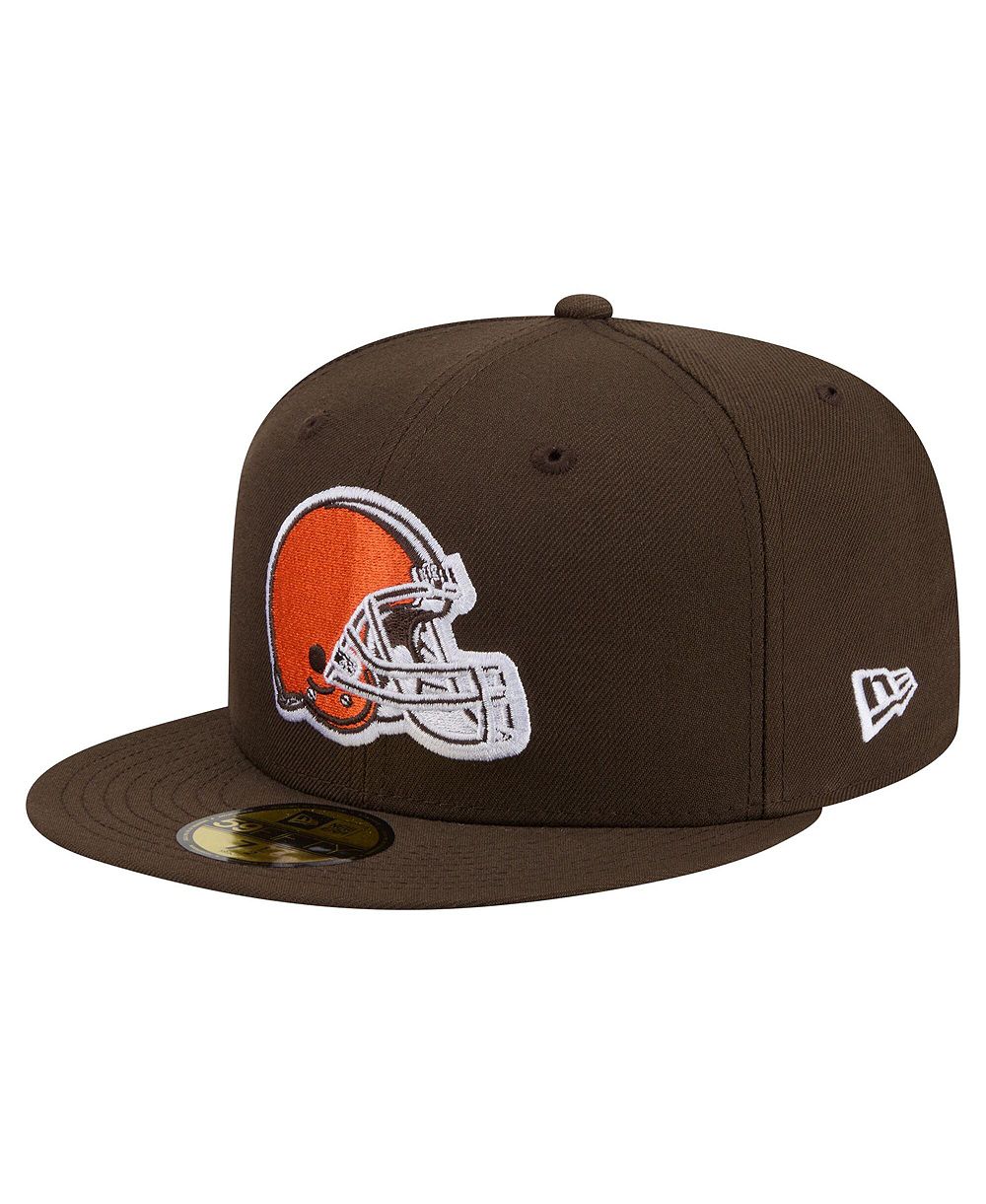 New Era Мужская кепка 59FIFTY Cleveland Browns коричневая