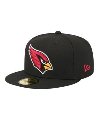 Мужская бейсболка New Era Black Arizona Cardinals 59FIFTY Fitted